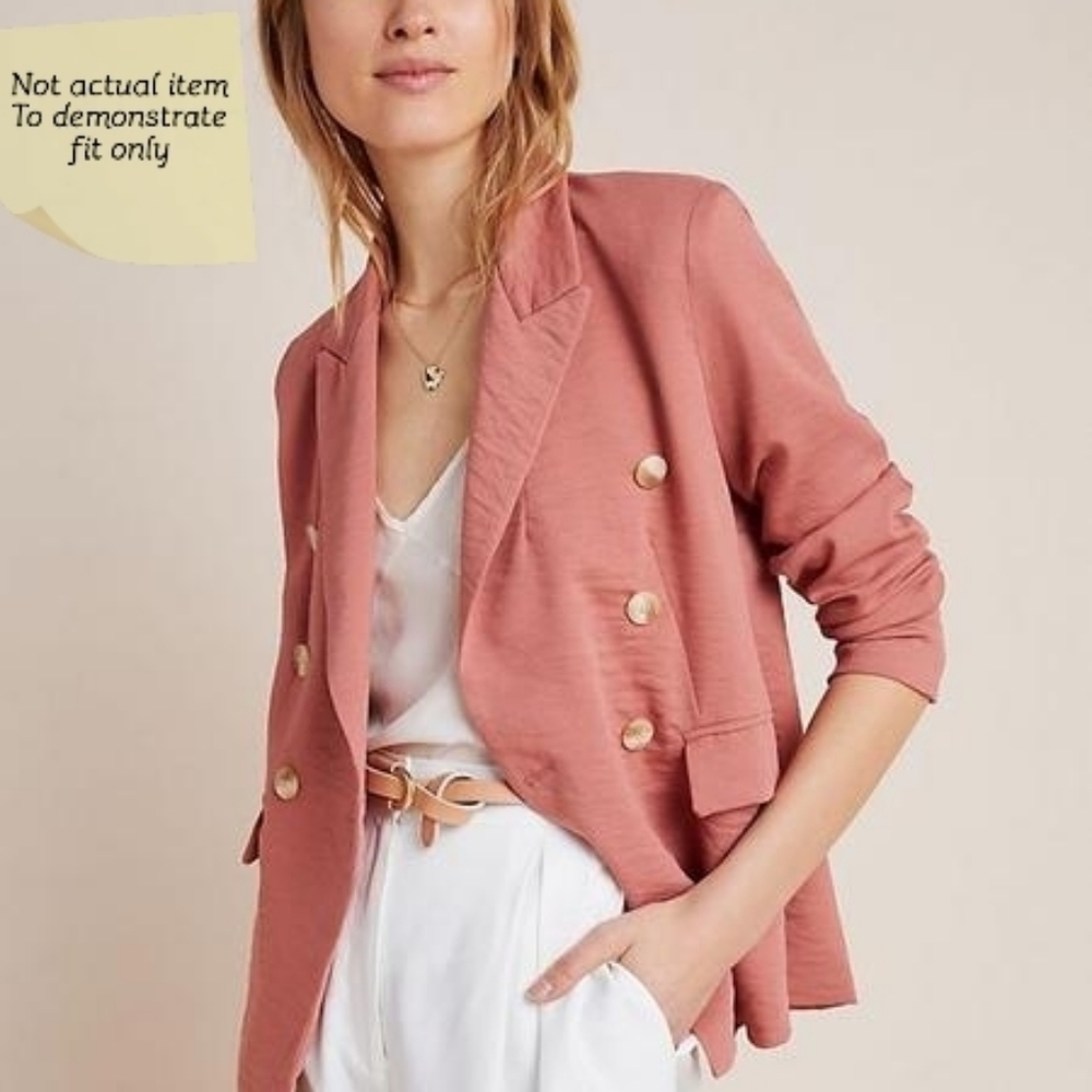 Anthropologie Bishop & Young linen blazer NWT - Picture 2 of 12